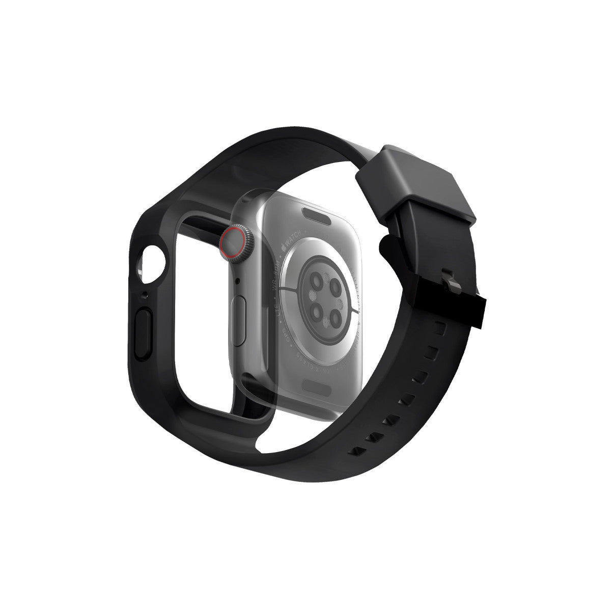 Uniq Apple Watch 45mm Monos 2 in 1 Silikon Kordon